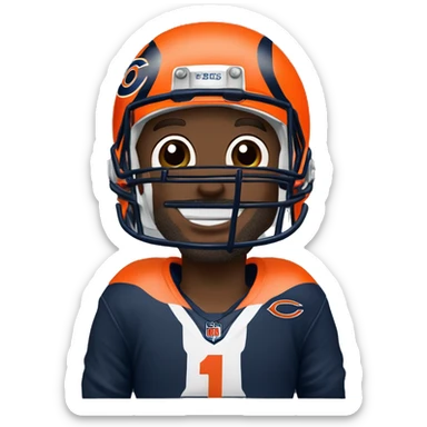 Walter Payton of the Chicago Bears ￼ sticker