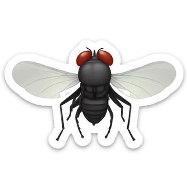a fly sticker