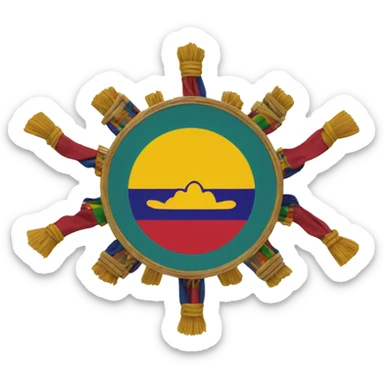 Flag of Tibet sticker