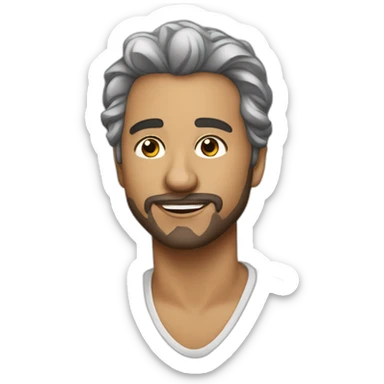 Lorenzo de French singer sticker