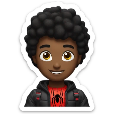 Spider-man Miles morales sticker