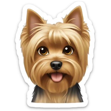 Yorkshire terrier mini sticker