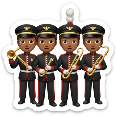 Marching tenors sticker