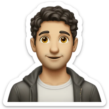 half-jewish-half-italian-boy-with-big-nose sticker