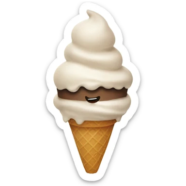 Ice cream  sticker