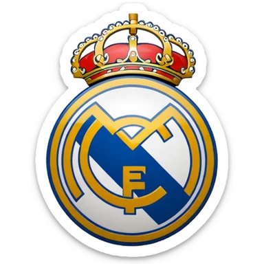 Real Madrid lego sticker