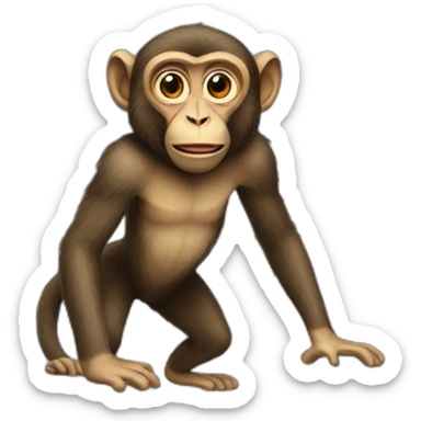 macaco sticker