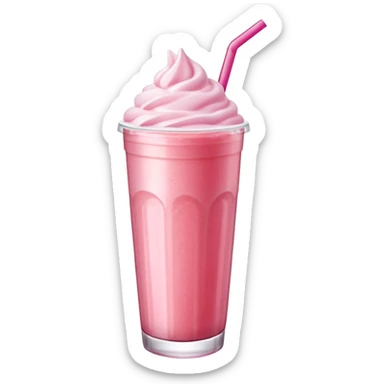 Strawberry cream slush  sticker