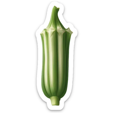 Okra sticker
