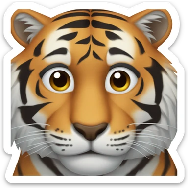 tiger sticker