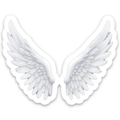Angel wing  sticker