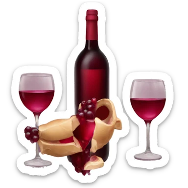 🍷💋 sticker