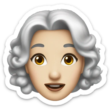 christine from phantom of the opera  sticker