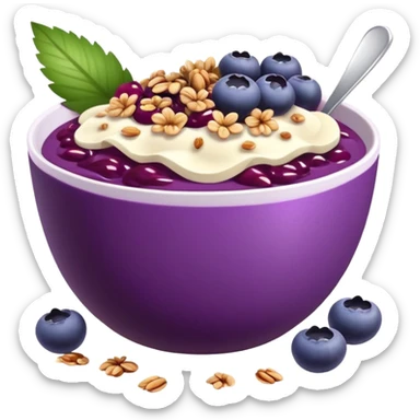 acai bowl sticker