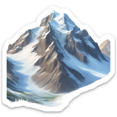 Mont blanc sticker