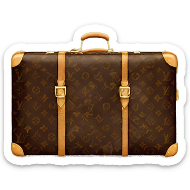 Louis Vuitton luggage sticker