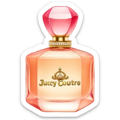 Juicy couture perfume sticker