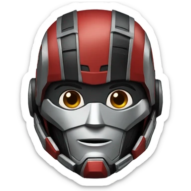 antman head icon sticker