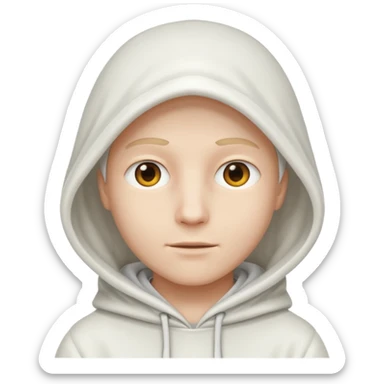 kkk member white sticker