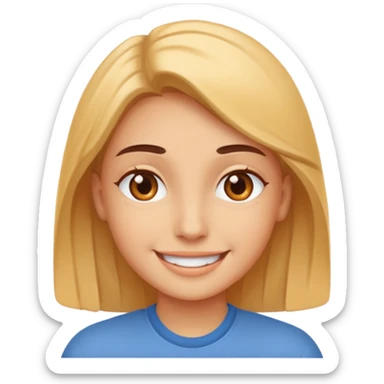 Surprisingly goofy once they open up. Strong, loyal, and incredibly supportive — but still hates wasting time.  sticker