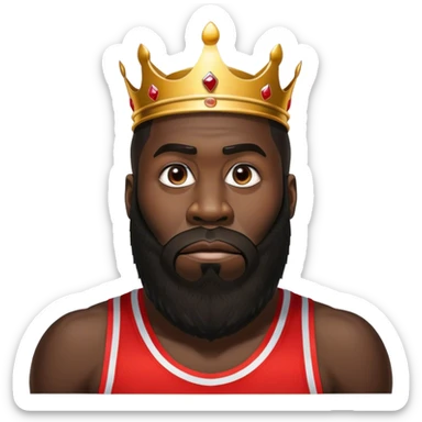 king kong james harden sticker