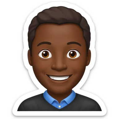 emoji of mel king from "the Pitt" series sticker