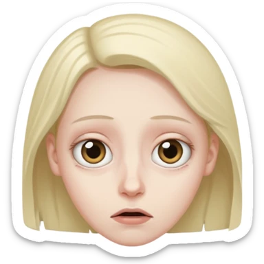 Estaba paralizado con mucho miedo y no me podía mover sticker