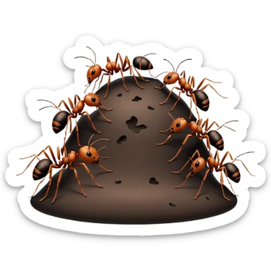 Ant Colony sticker