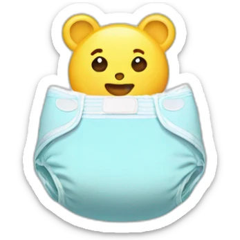 Diaper change  sticker