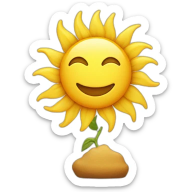 Morning sunshince sticker