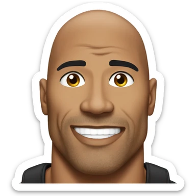 The Rock sticker
