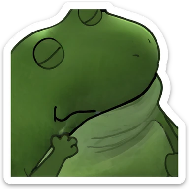 Sleepy alarm sticker