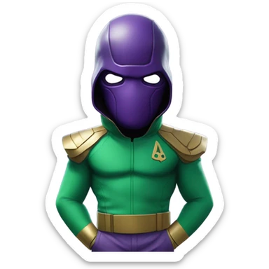 Thanos from squid game sticker