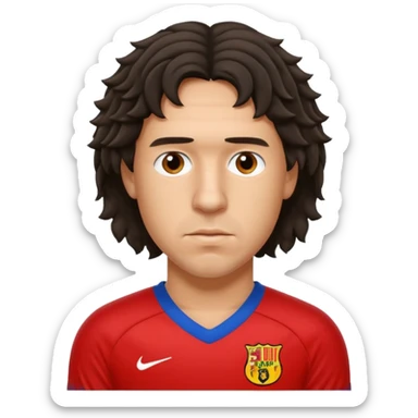 Puyol football player sticker