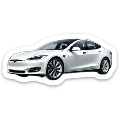 Tesla logo sticker