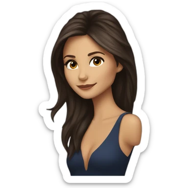 nina dobrev sticker