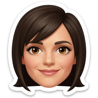 HYPERREALISTIC laura pausini sticker