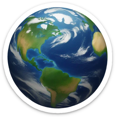 earth sticker