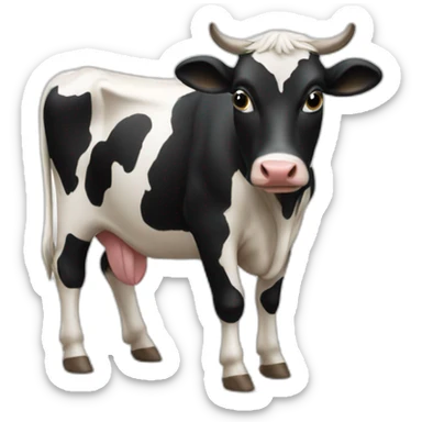 vache qui rit sticker