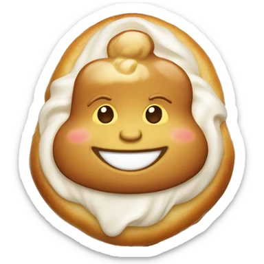 honeybun pastry sticker