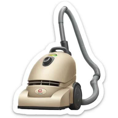 Beige vacuum cleaner no cable  sticker