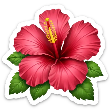 Hibiscus  sticker