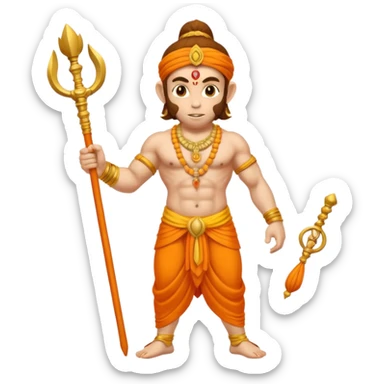 Bal hanuman sticker