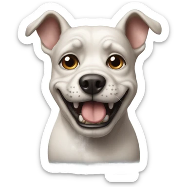 ugly dog sticker