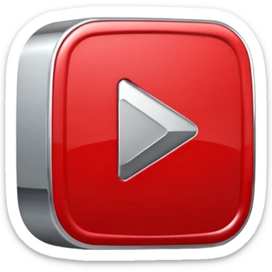 a copy and paste youtube logo emoji sticker