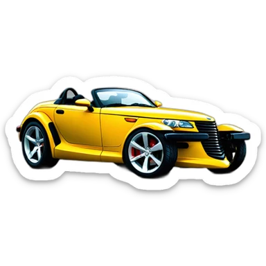 Plymouth Prowler sticker