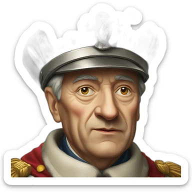 king of the bosch of 2nd world war sticker