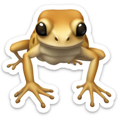 webfooted Coqui  sticker
