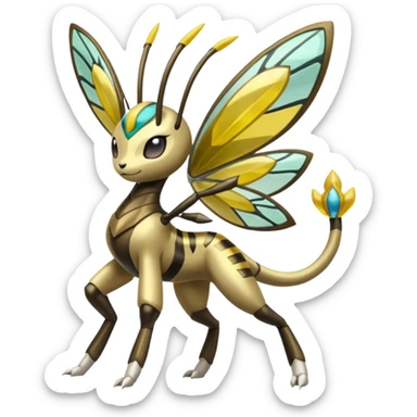 Meloetta-Beedrill-Manectric-Palkia-Cresselia-fusion sticker