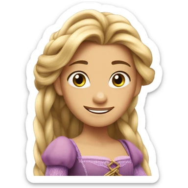 Rapunzel sticker